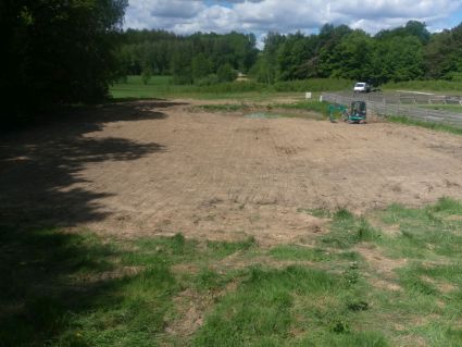 minikoparka równanie terenu